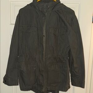 Universal Thread Charcoal Military Field Jacket